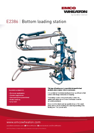 E2386 Bottom loading station
